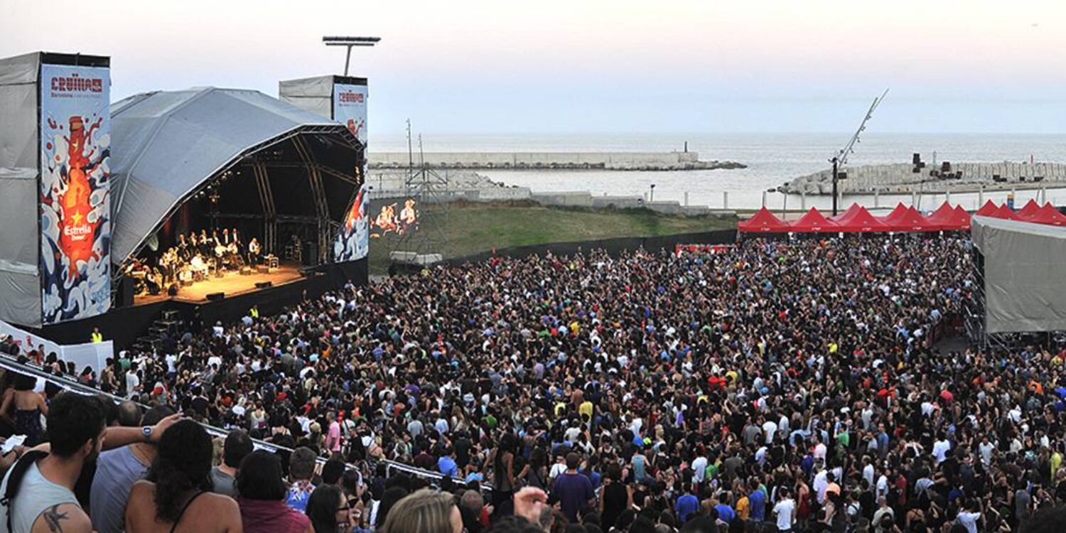 Afectaciones con motivo del festival Cruïlla, del 9 al 12 de julio
