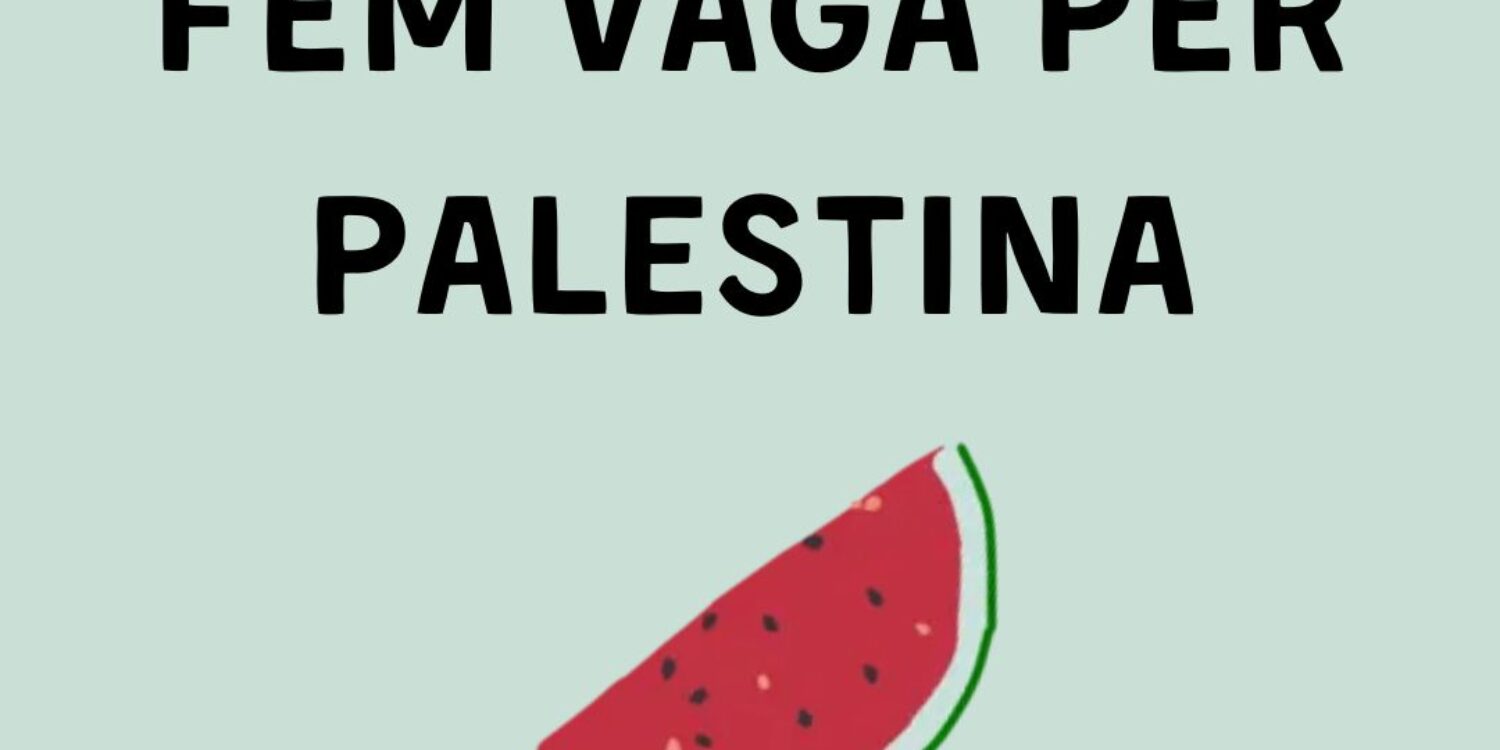El 15 de octubre nos sumamos a la huelga por Palestina